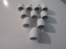 D558 Lasco ¾” Sch 40, 90 Degree Elbow PVC, Lot of 10, New White USA