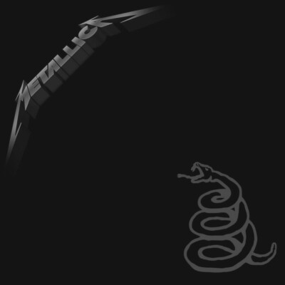 Metallica The Black Album 12x12 Album Cover Replica Poster Gloss