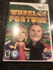 WHEEL OF FORTUNE ORIGINAL WII NINTENDO WII GAME COMPLETE MANUAL CASE NES HQ