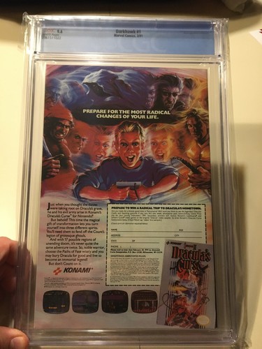 Darkhawk #1 CGC 9.6 WP 1st Appearance Darkhawk - Picture 6 of 8