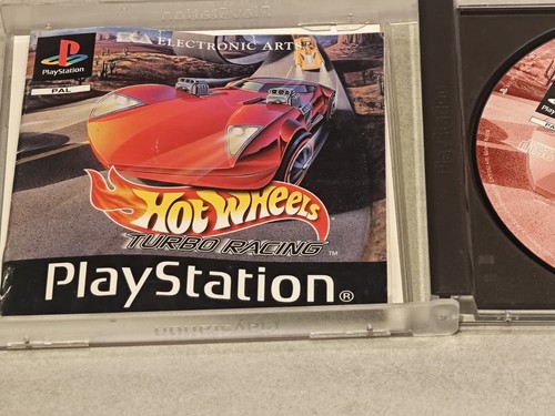 HOT WHEELS TURBO RACING SONY PS1 PLAYSTATION 1 SLIM PS2 PS3 - Photo 3/4