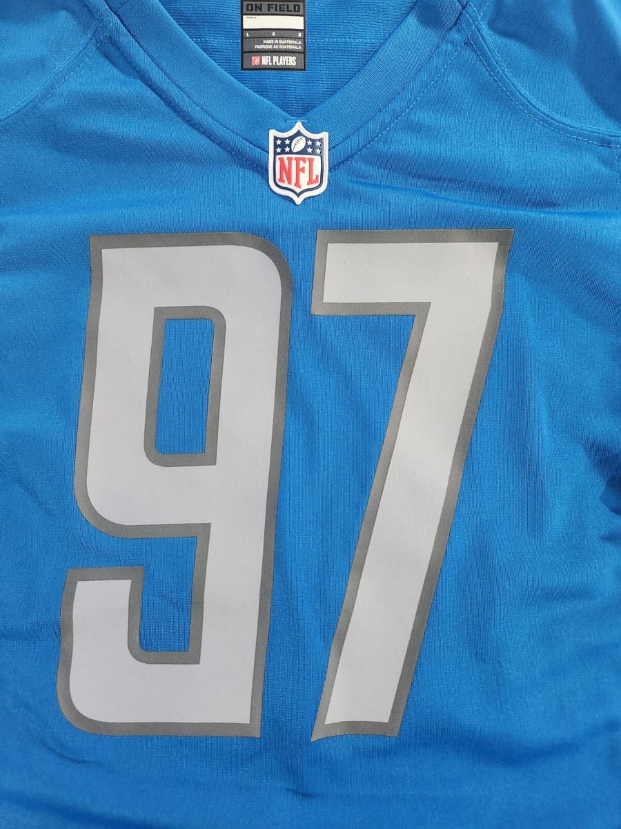 Nike Detroit Lions Aidan Hutchinson Game On-Field Jersey Women's