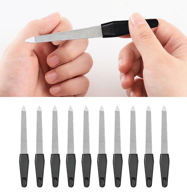 5/10pcs Diamond Deb Nail Files Strong Double Sided Diamond Dust ...