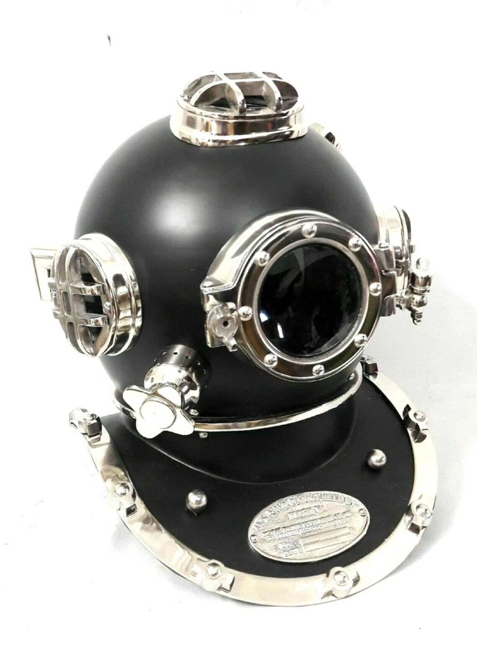 Casco de Buceo de la Marina de los Estados Unidos ~ Casco de Buceo de la Marina Mark V 18" regalo Foto 4 de 4