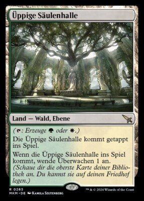Üppige Säulenhalle / Lush Portico  - KARLOV MANOR -  deutsch  (n-mint +)  *Dual*