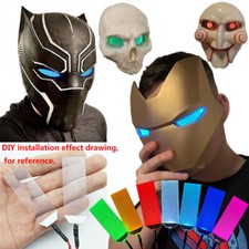 LED Light Eyes Kits For Superhero Helmet DIY Mask Eye Lights Cosplay Accessories