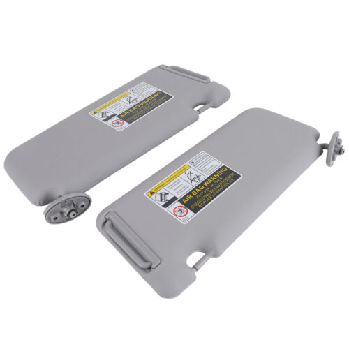 AU SUN VISOR LH&RH LEFT+RIGHT SIDE GREY & EXTENDED PAD For TOYOTA RAV4 2004-2005 - Picture 5 of 24