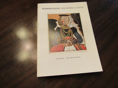 Moderne Kunst hauswedell & Nolte June 1994 (217 pages)