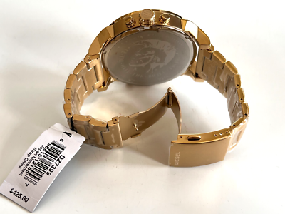 DIESEL DZ7399 Mr. Daddy 2.0 Gold-Tone S/Steel Chronograph Watch
