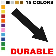 Durable Thin Vinyl Directional Floor Arrow Stickers for Schools, Stores Office