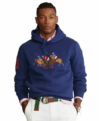 Polo Ralph Lauren Big Tall Big Pony Logo Fleece Hoodie