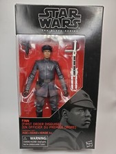 Star Wars Black Series Finn 51 First Order Disguise 6    Figure The Last Jedi NEW