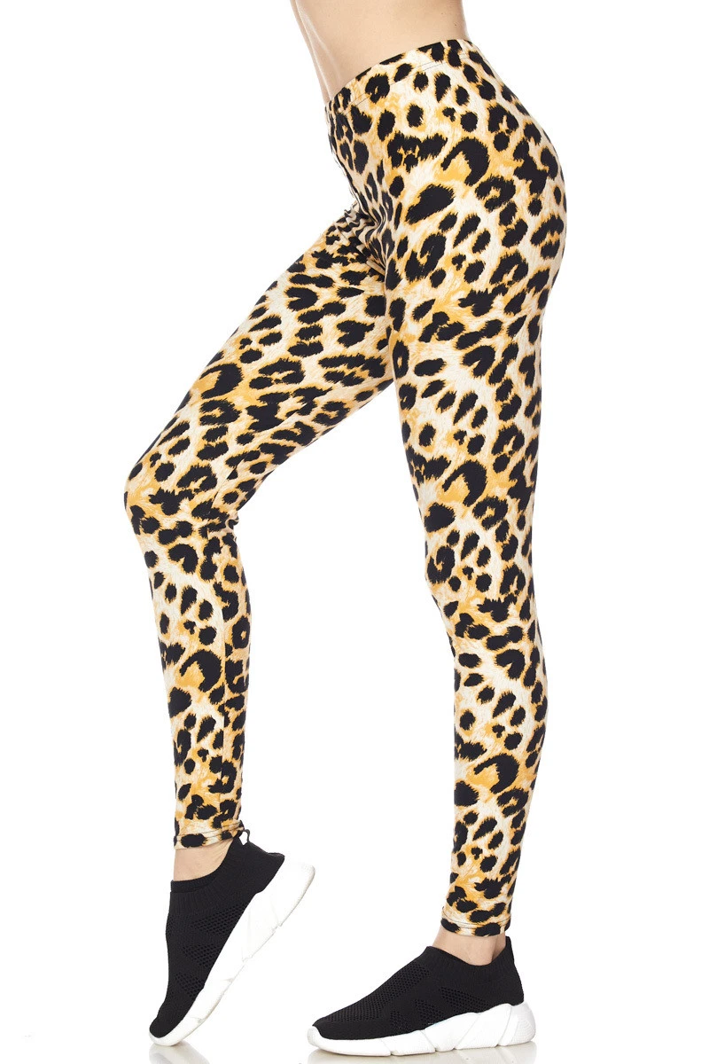 Buttery Soft Desert Leopard Leggings