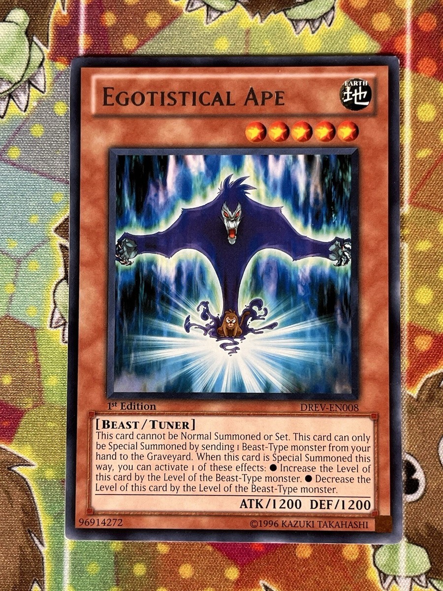 Yugioh Egotistical Ape DREV-EN008 Single Yugioh Egotistical Ape DREV-EN008 Single