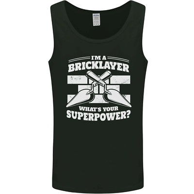 Bricklayer Was Ist Deine Superkraft Builder Bricky Herren Weste Tanktop