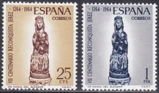 Spain - 1964 (1615-1616) Mint never Hinged - Religion