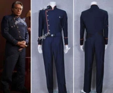 Battlestar Galactica TV Commander William Adama Uniform Costume Cosplay{RUJ}