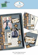Elizabeth Craft Designs Die Set - Base Page Assortment, 2334