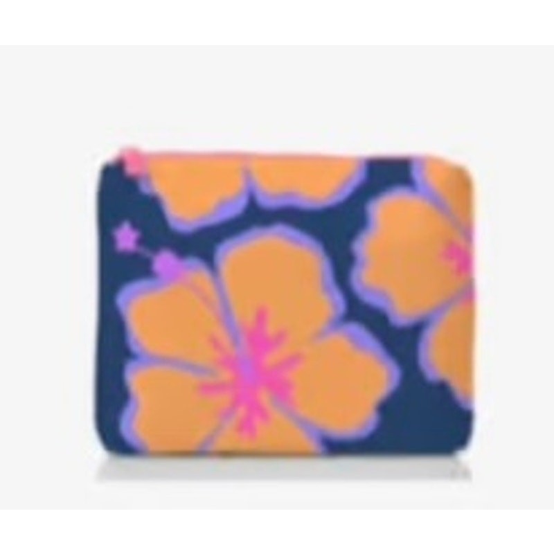 Aloha Collection Super Special limited Edition Pua Waikiki Papaya/Navy Small Bag