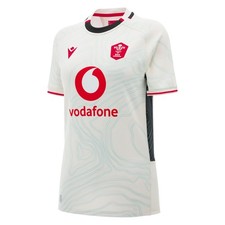 Image of Macron Wales WRU 2025/26 Womens Away Rugby Shirt (Sizes 8 - 26)