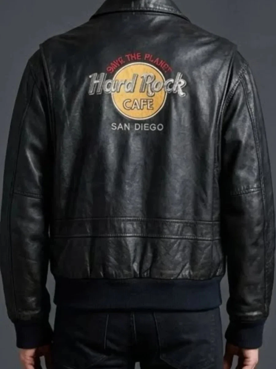 Hard Rock Cafe Solid Leather Outer Shell Coats, Jackets & Vests Hard Rock Cafe Solid Leather Outer Shell Coats, Jackets & Vests