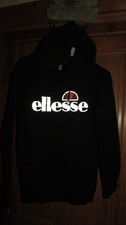 ellesse black hoodie ladies size 6
