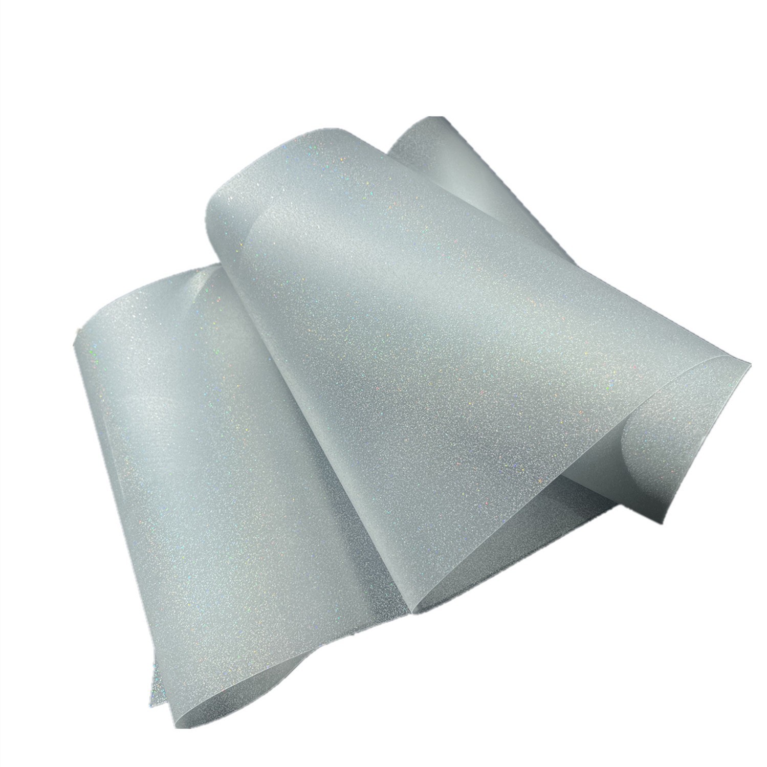 US Stock  13in x 32.8ft Glitter+ PET DTF Transfer Film Roll Hybrid Cold Peel