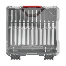 11Pc Roll Pin Punch Set Steel Gunsmithing Tool Kit with Storage Case Black
