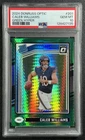 CALEB WILLIAMS PSA 10 2024 PANINI DONRUSS OPTIC #201 GREEN HYPER RATED ROOKIE 35