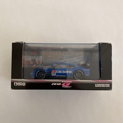 Ebbro 1/43 Calsonic Impul GT-R 2010 Super GT500 Sepang Winner Modellauto