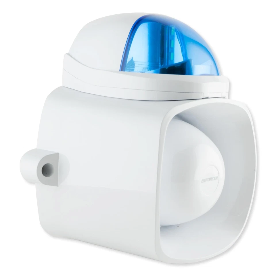 Seco-Larm SH-816S-SQ/B Enforcer Siren/Strobe with Audio Input, Blue - Image 3 of 4