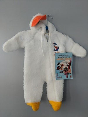Walt Disney's Donald Duck Plush baby Winter One Piece