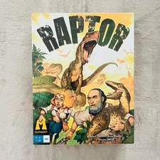 Raptor Board Game from Bruno Cathala & Matagot Dinosaurs BRAND NEW SEALED