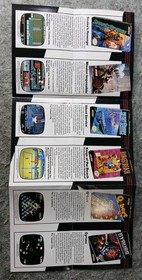 Catalogo promozionale Ultra Games NES 10 modi per rimanere Zap Happy anni 80 Metal Gear TMNT