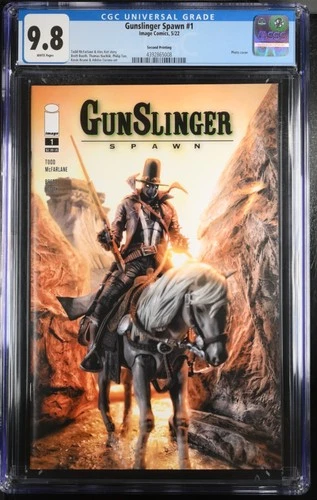 Gunslinger Spawn #1 - Second Print - CGC Graded 9.8 - McFarlane Store Exclusive