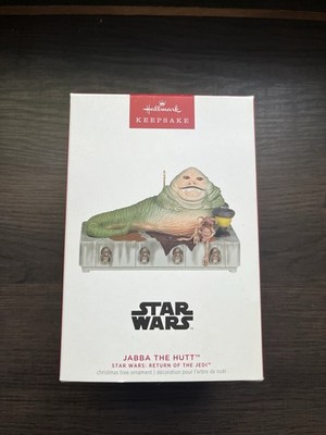 2023 Hallmark Keepsake Star Wars Jabba The Hutt Return Of The Jedi Ornament NIB