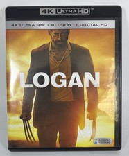 Logan 4K Ultra HD, 2017  Very Good - No Slipcover  No Digital Code
