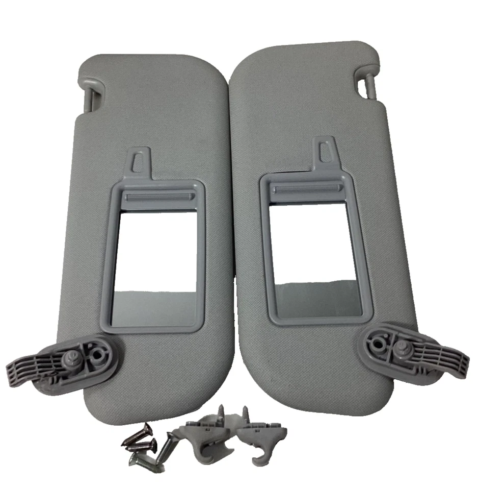 Juego de parasol Hyundai Elantra GT 2013-2017 par diestro conductor pasajero gris OEM Foto 4 de 4