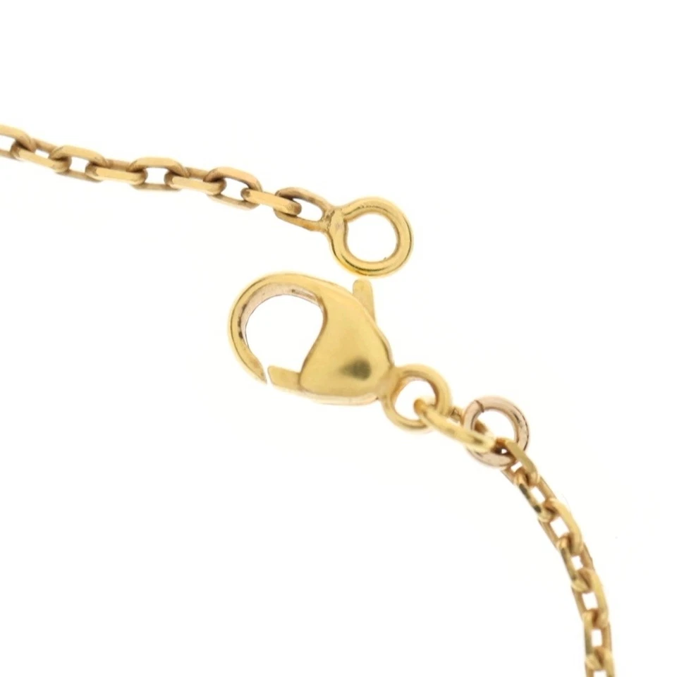 Collar de cuero Hermes Orchery Canade motivo cadena dorado negro estampado Z usado dd1 Foto 4 de 4