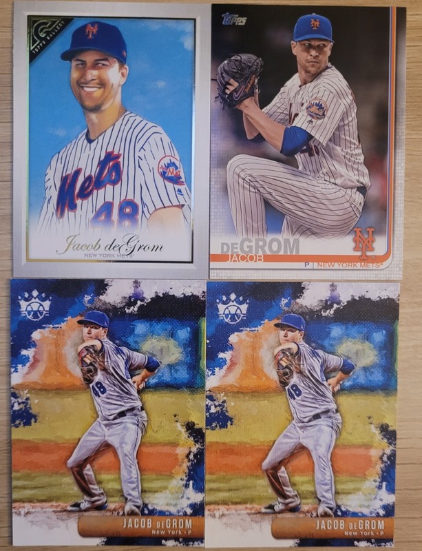 Jacob Degrom Card Lot (7) Mets / Rangers
