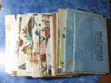 LOT OF 35 NATIONAL GEOGRAPHIC MAPS 1970-1979 No Duplicates