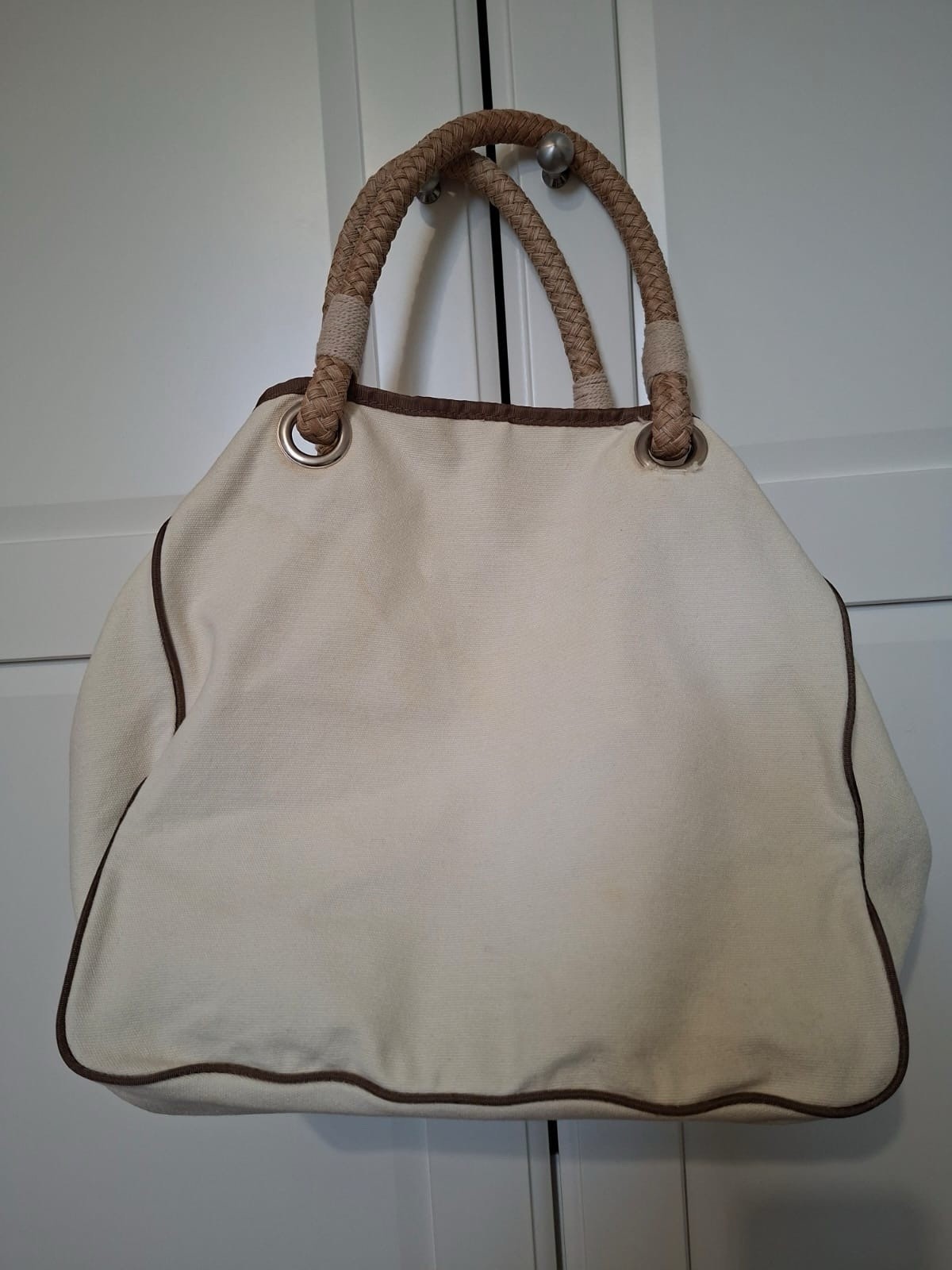 Anya Hindmarch “I’m Not A Plastic Bag” Ltd Edition 2007 Canvas Tote collectable image 5