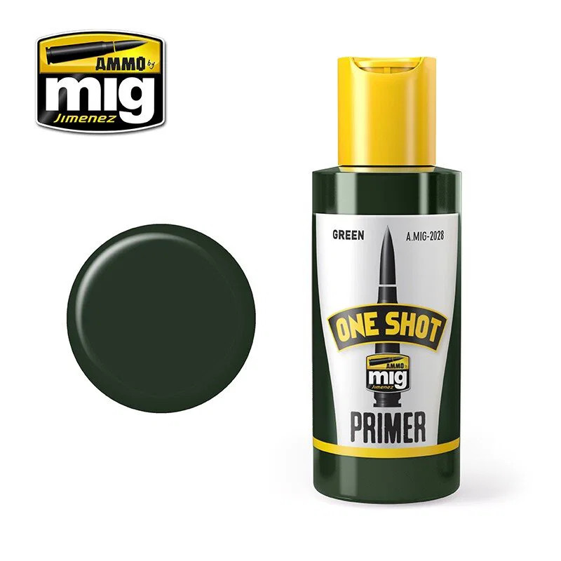 Ammo MIG 2028 - Primer - One Shot - Green