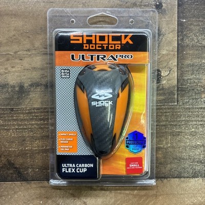 Shock Doctor Ultra Pro Carbon Flex Cup SZ Small Orange Black Gray