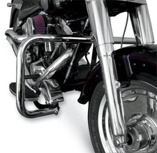 Drag Specialties Big Buffalo Chrome Engine Guards Harley 1986-1999 FLST Softail