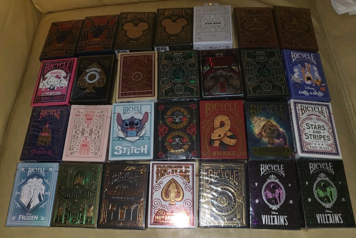 Limited Edition Playing Card Decks, Factory Sealed, New