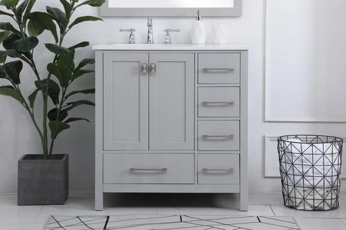 Elegant Lighting VF18832 Irene 32" - Blue - Picture 8 of 12