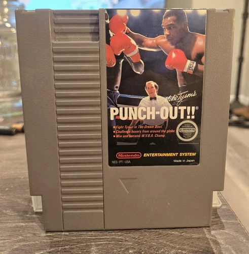 Mike Tyson's Punch-Out!! (Nintendo NES, 1987) Authentic Tested