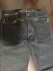 Vintage Y2K Ed Hardy “Death or Glory” Skull Embroidered Jeans Men’s Size 40x34! — photo 7