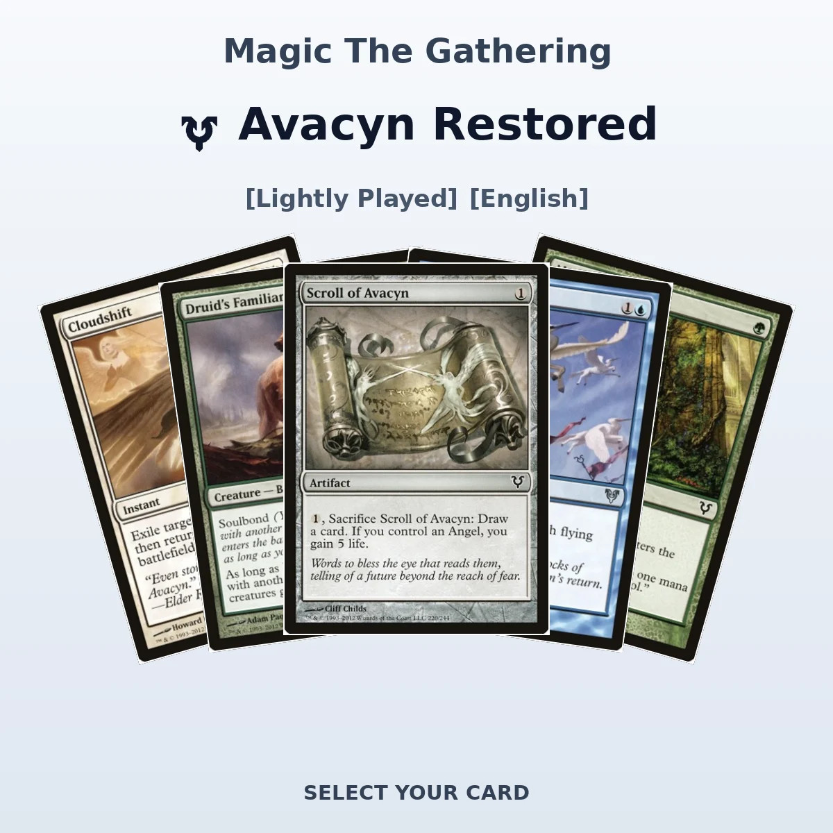 Magic The Gathering Avacyn Restored - Select Your Cards (LP)